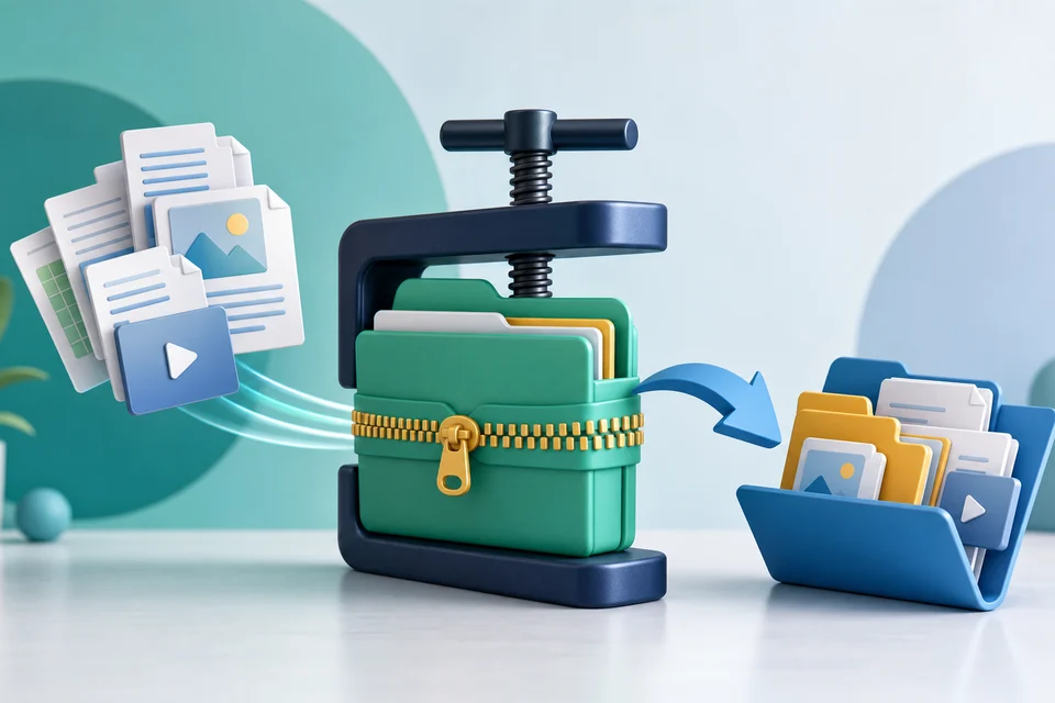 Compresser et décompresser des fichiers ZIP